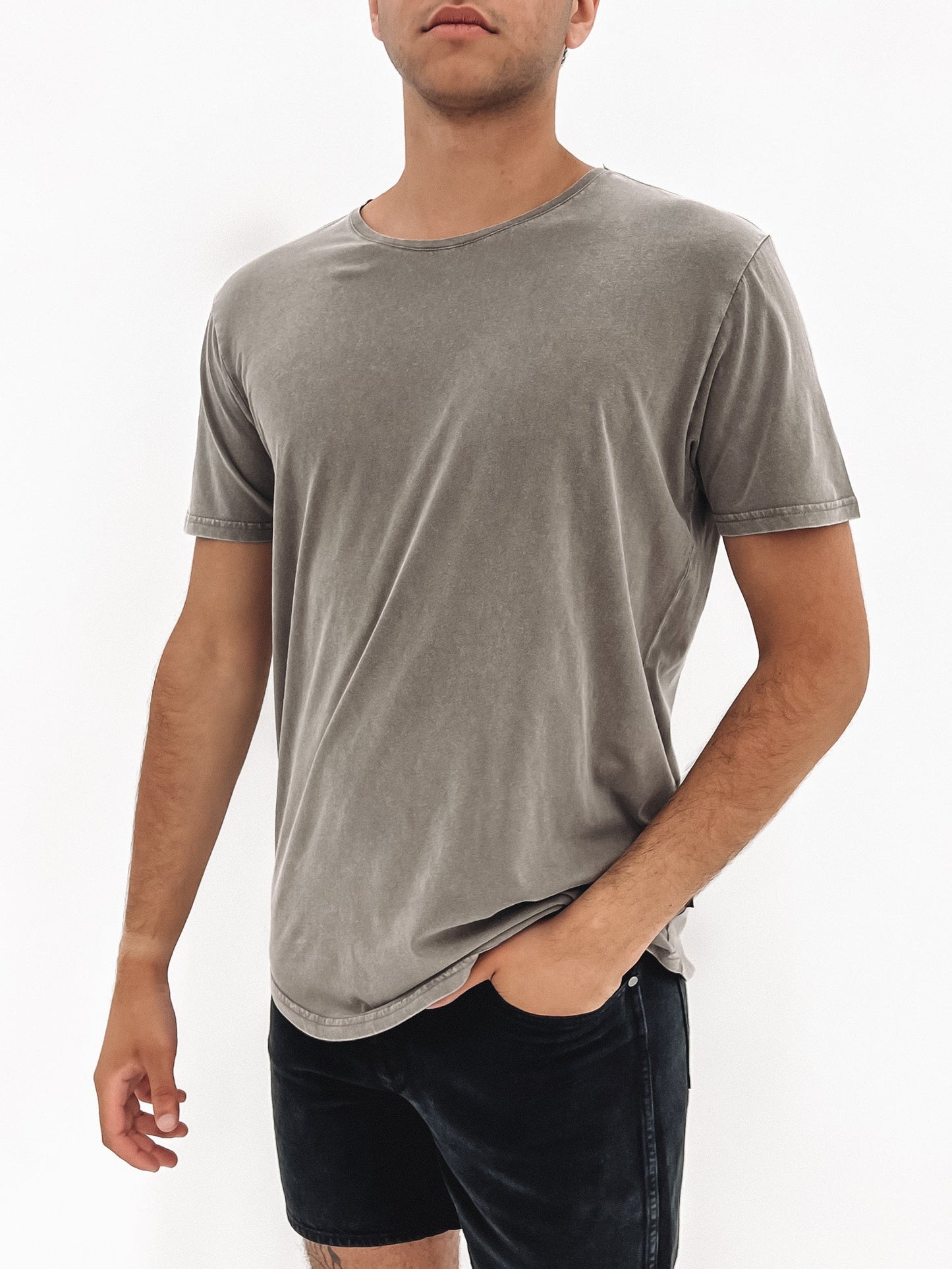 Acid Tail Tee Earth Brown