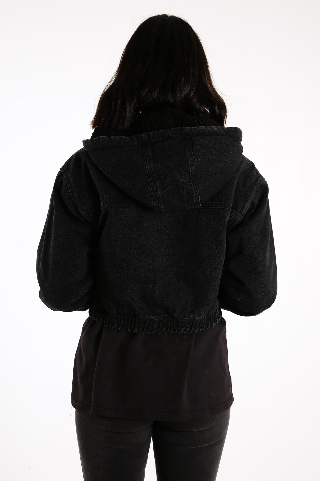 Agenda Denim Jacket Washed Black