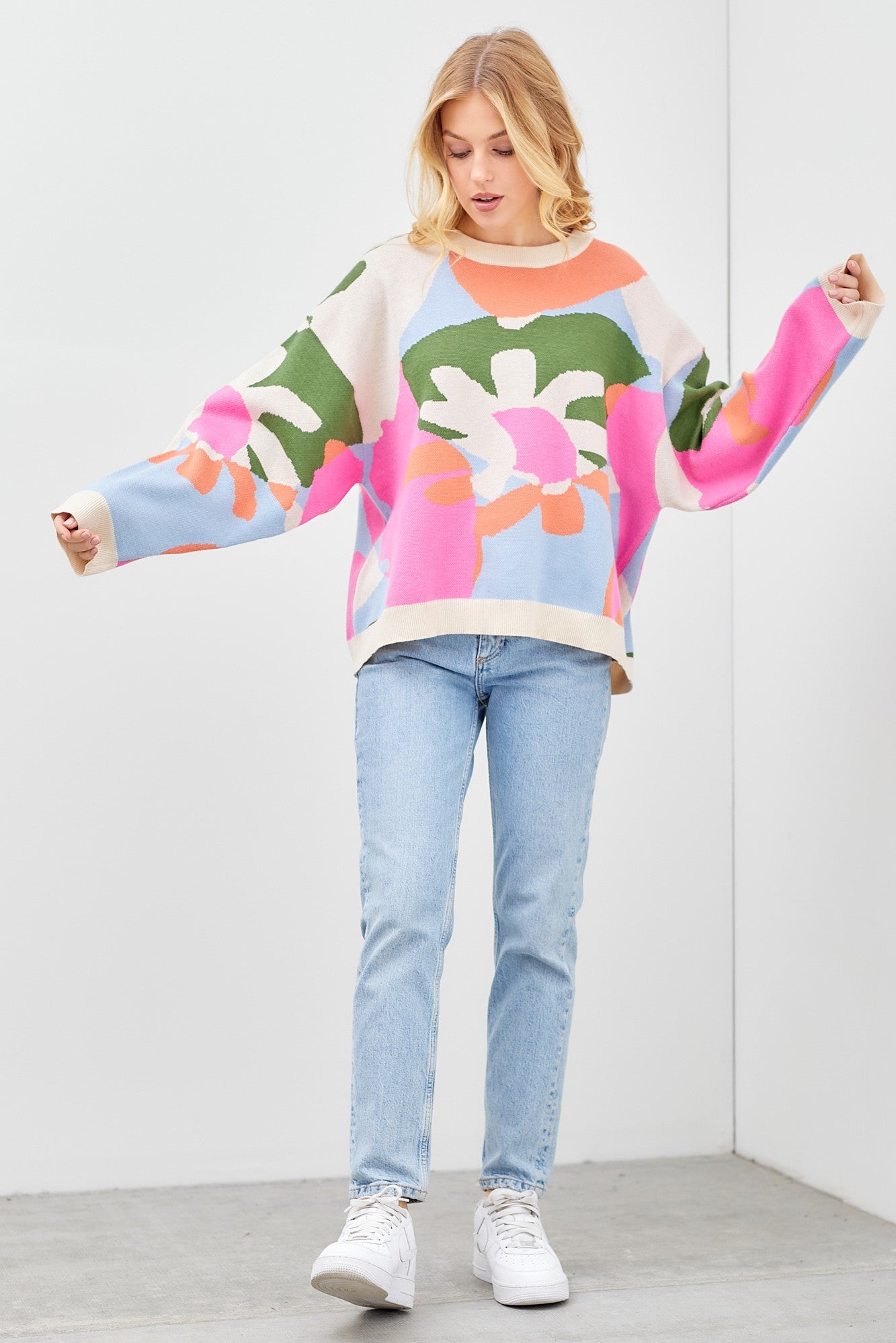 Memories of Before Floral Sweater