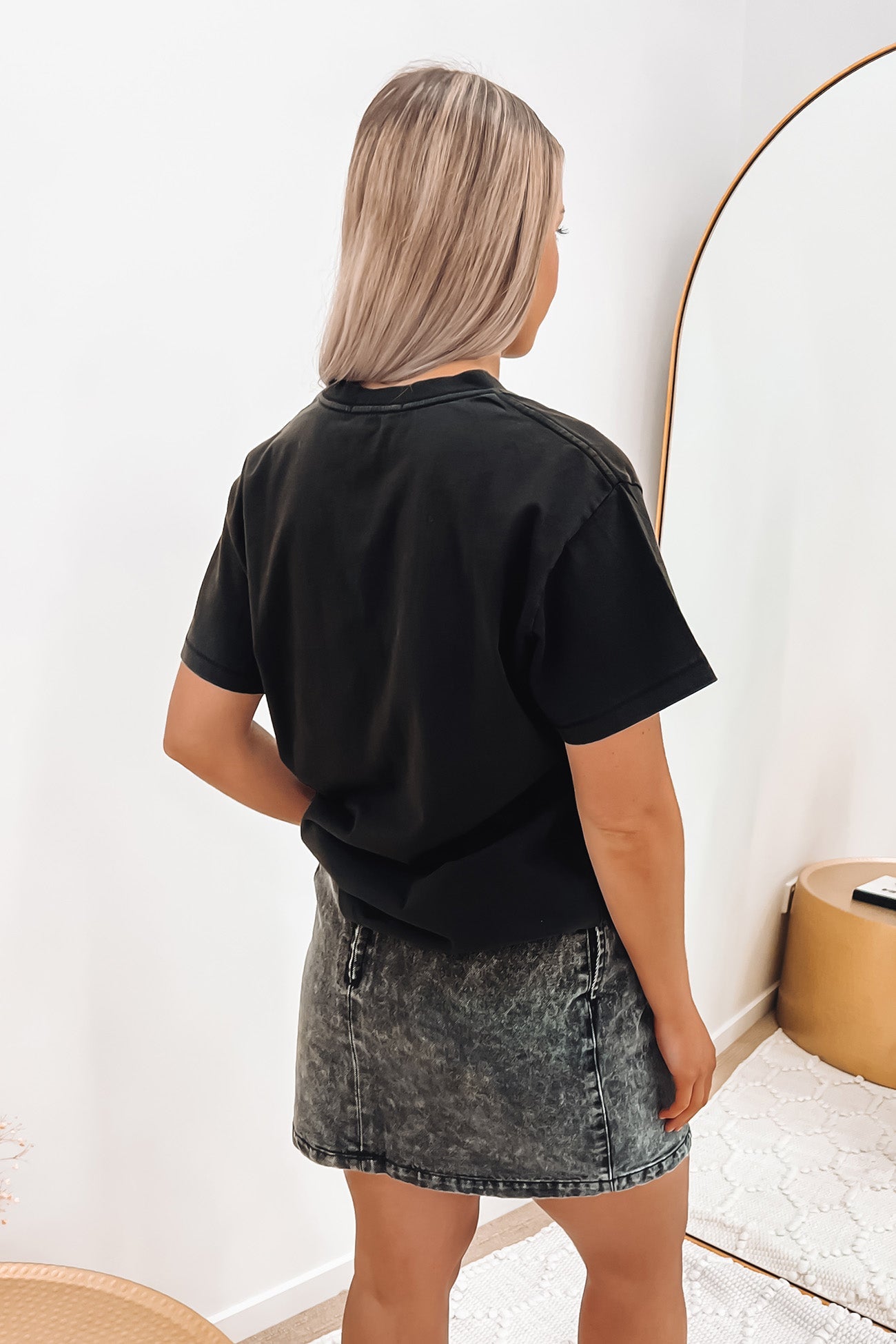1988 Cheetah Tour Tee Washed Black