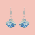 Hot Pearl Summer Earrings (Blue Abalone)