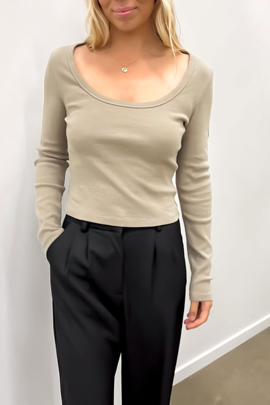 90s Icon Long Sleeve Scoop Neck