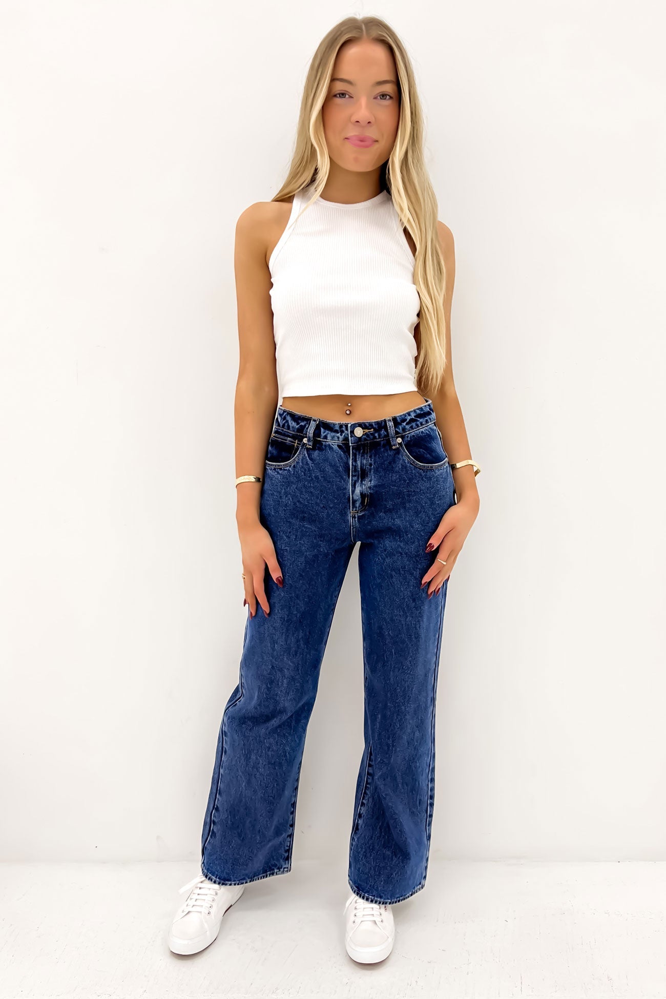 A 95 Mid Baggy Petite Jean Bella