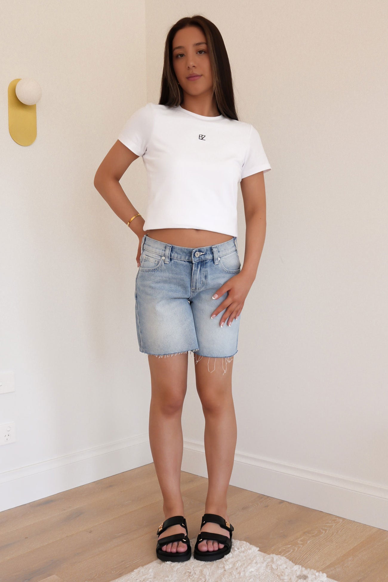 A 99 Low Boyfriend Short Jordan Worn