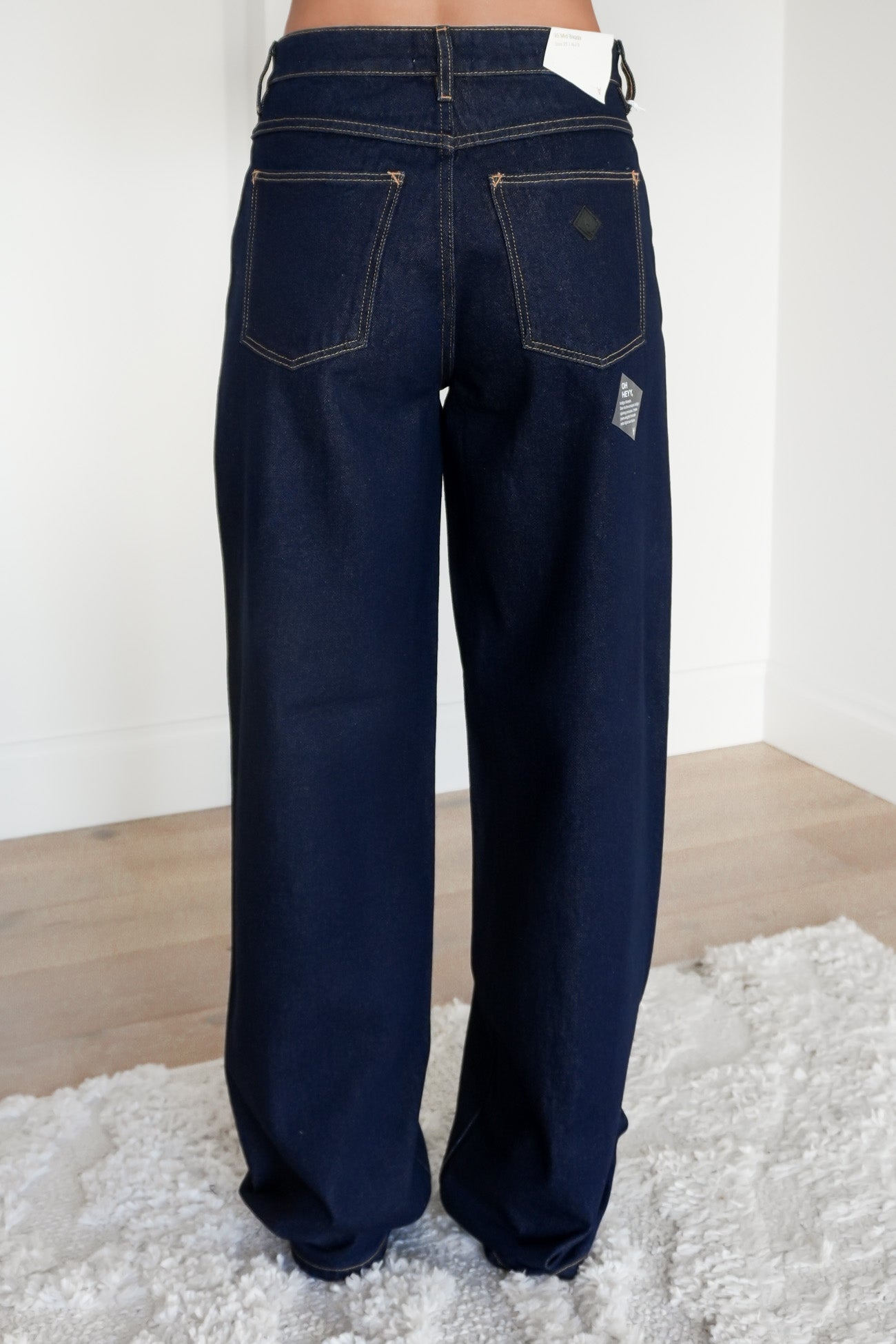 A 95 Mid Baggy Jean Rinse Recycled