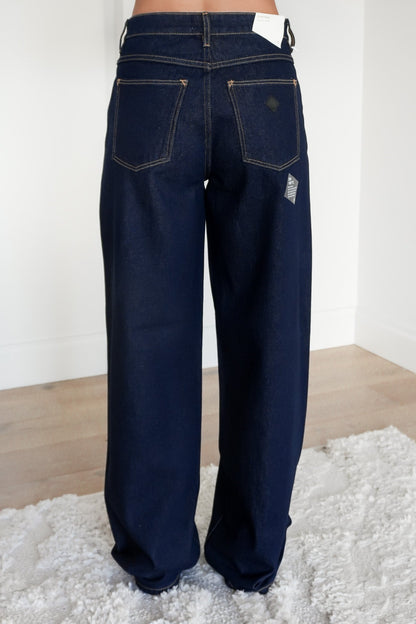 A 95 Mid Baggy Jean Rinse Recycled