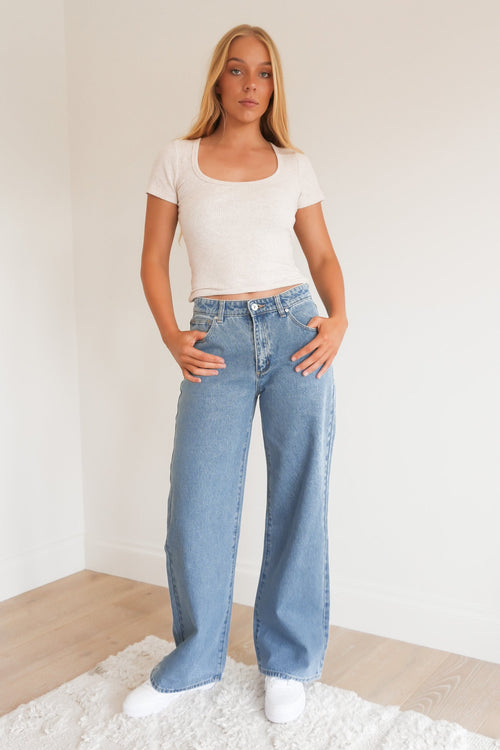 A 95 Mid Baggy Petite Jean Gigi