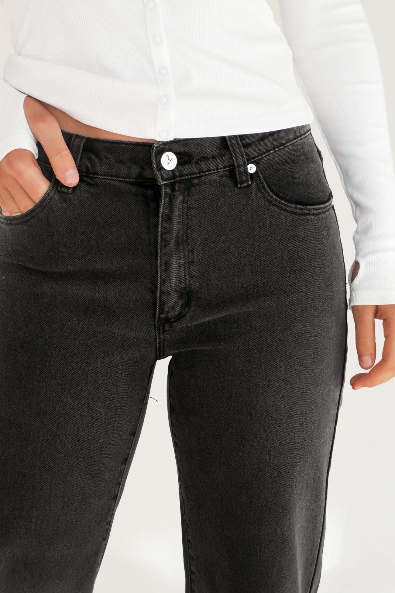 A 95 Mid Straight Jean Sophie