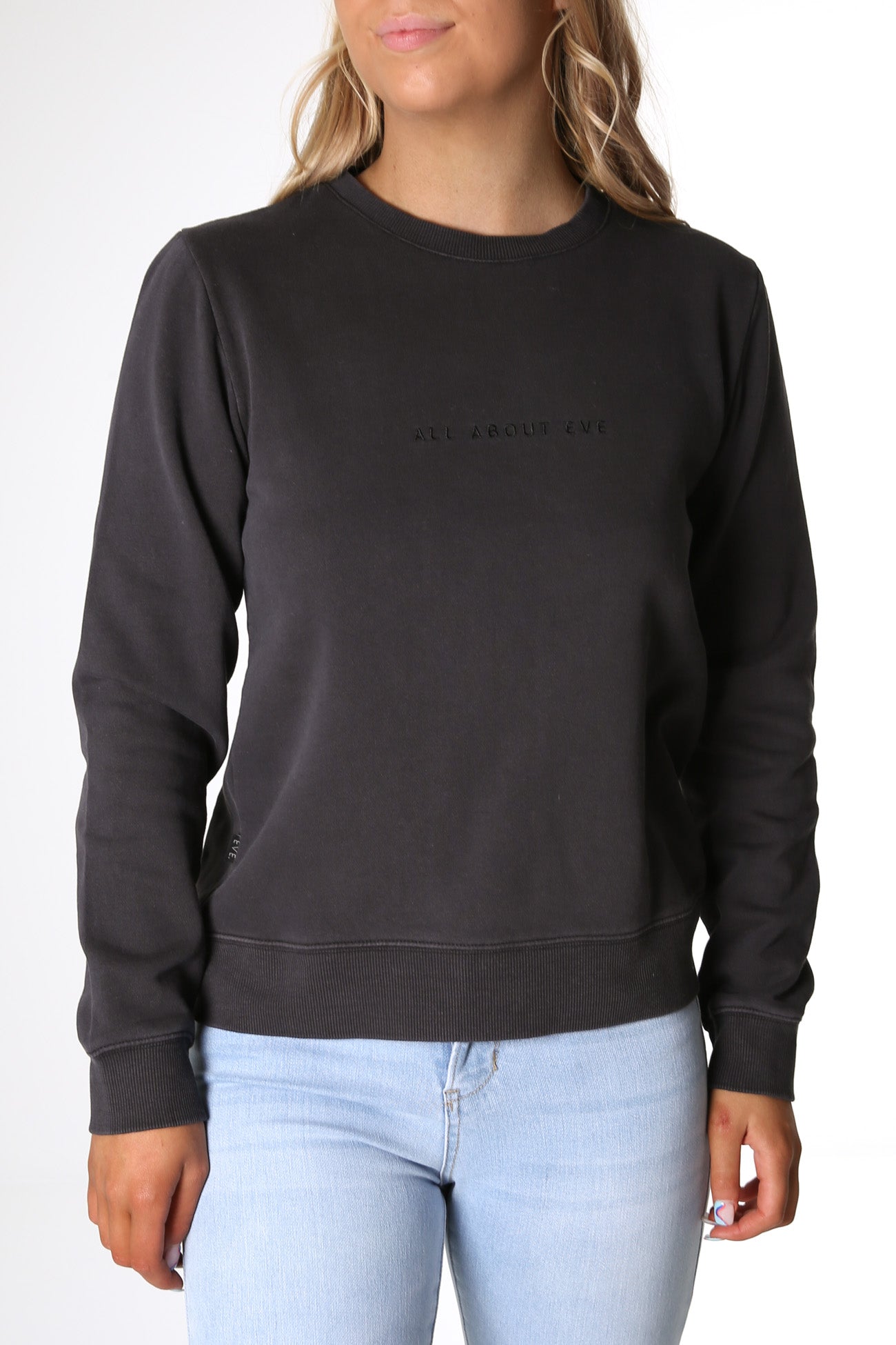 All About Eve Washed Crew Washed Black