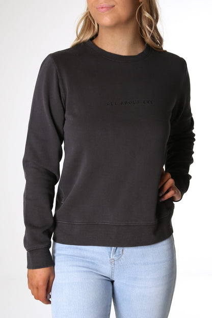 All About Eve Washed Crew Washed Black