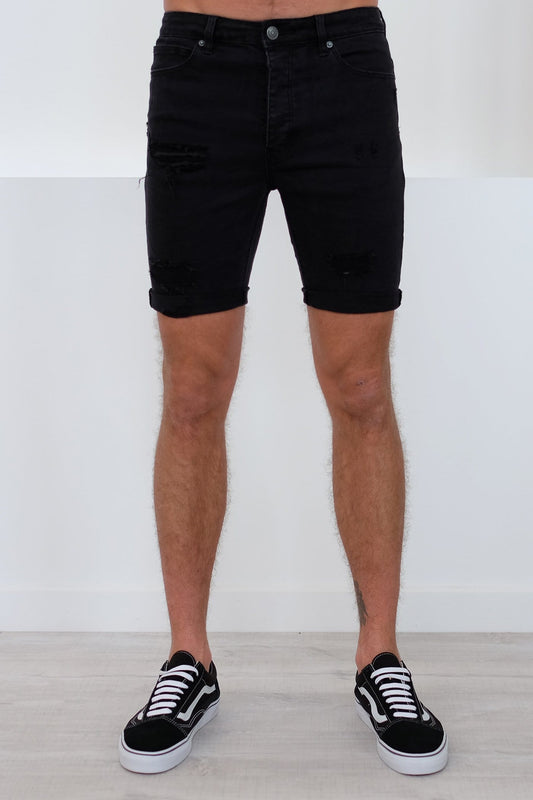 A Dropped Skinny Short Blackout
