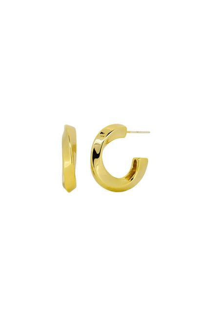Adele Hoops Gold