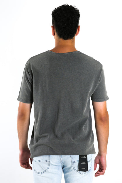 Acid Waffle Tee Coal