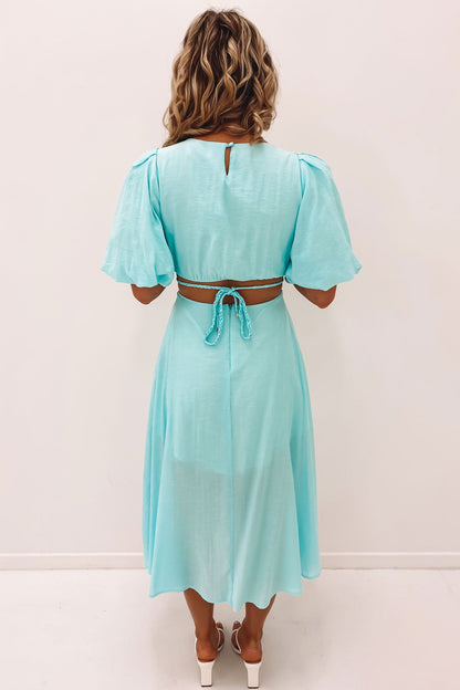 Adeline Midi Dress Blue