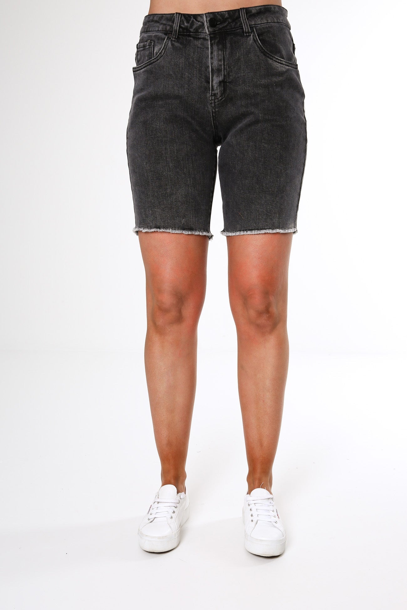 Aja Bermuda Shorts Coal