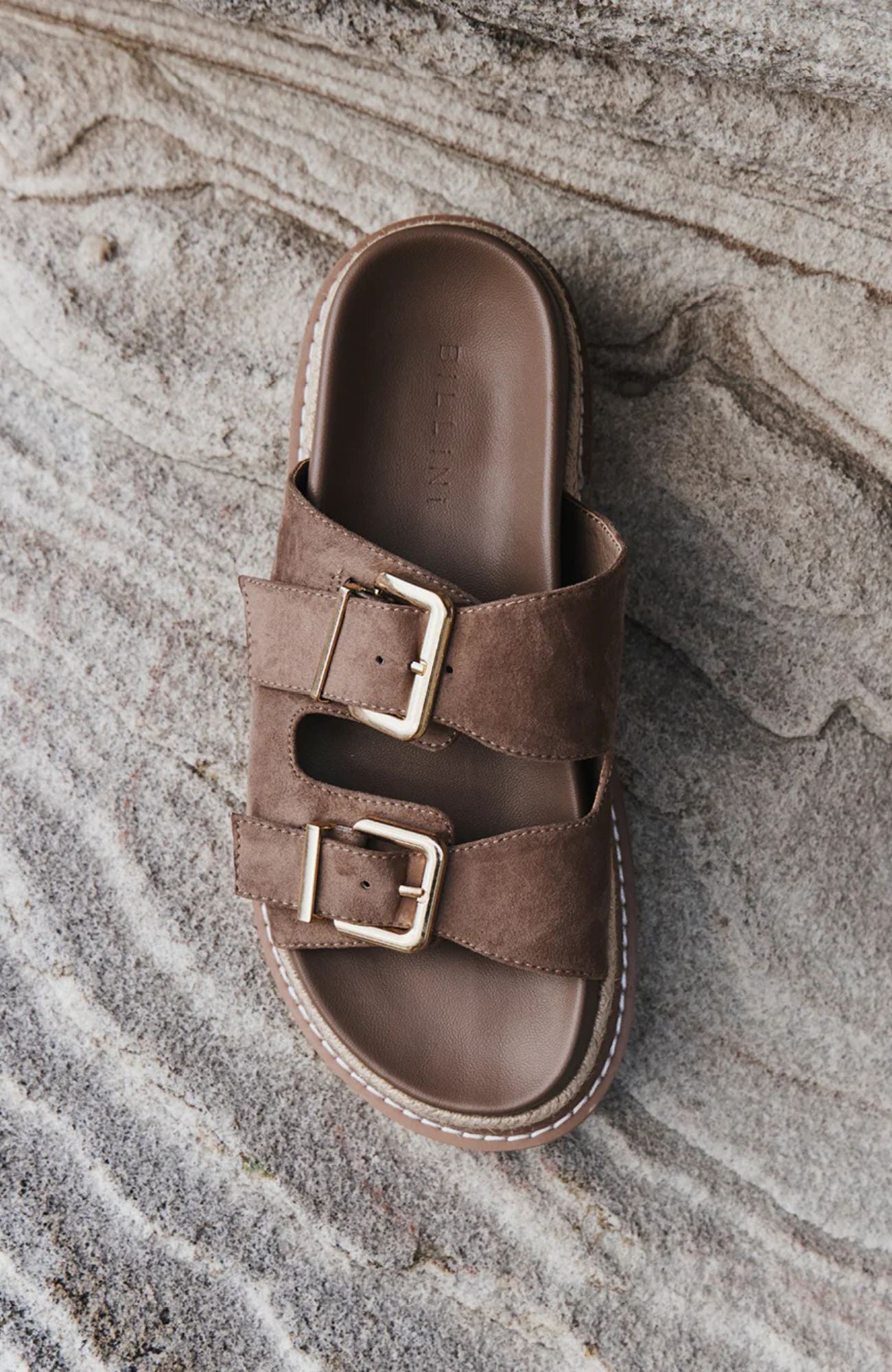 Alder Sandal Fawn Suede