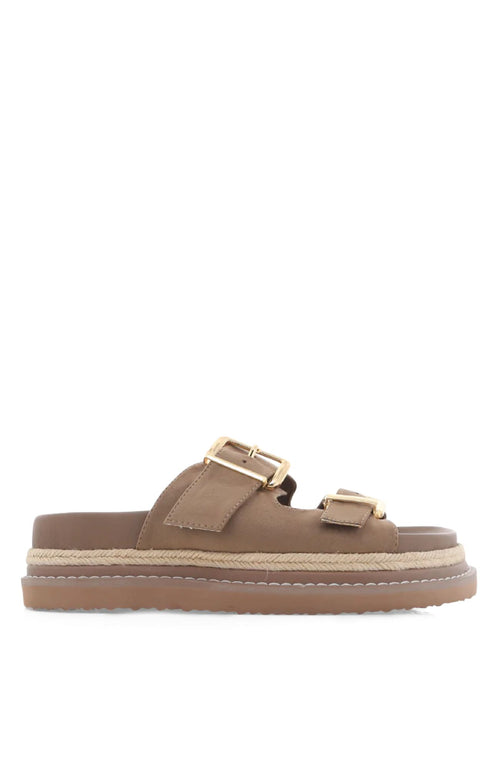 Alder Sandal Fawn Suede