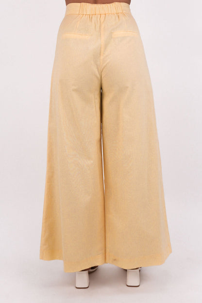 Alessa Linen Pant Yellow