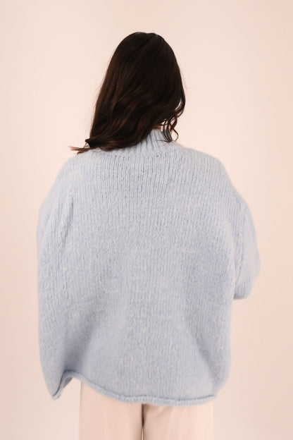 Alfie Knit Jumper Blue