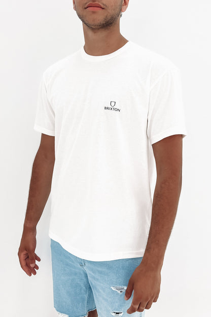 Alton Weld Short Sleeve Standard Tee White