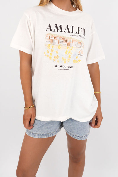 Amalfi Relaxed Tee Vintage White