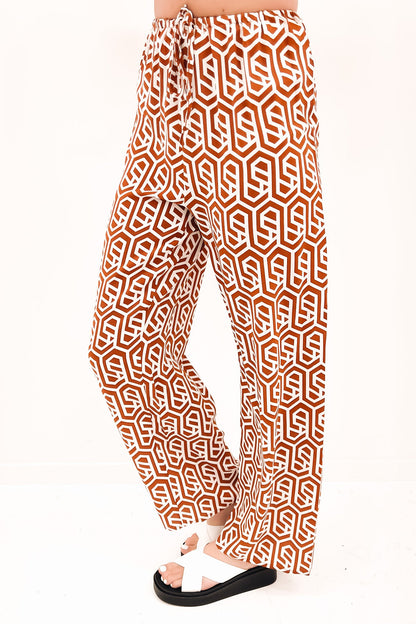 Amalfi Set Geo Rust