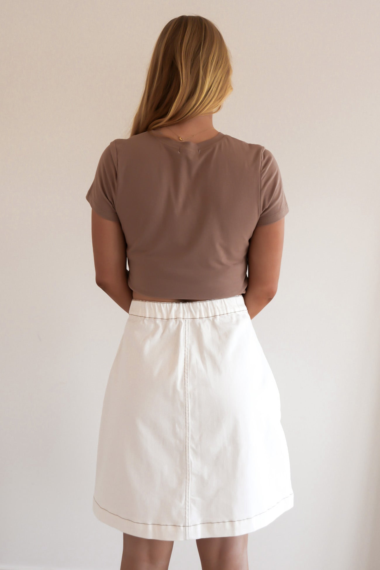 Amanda Skirt White