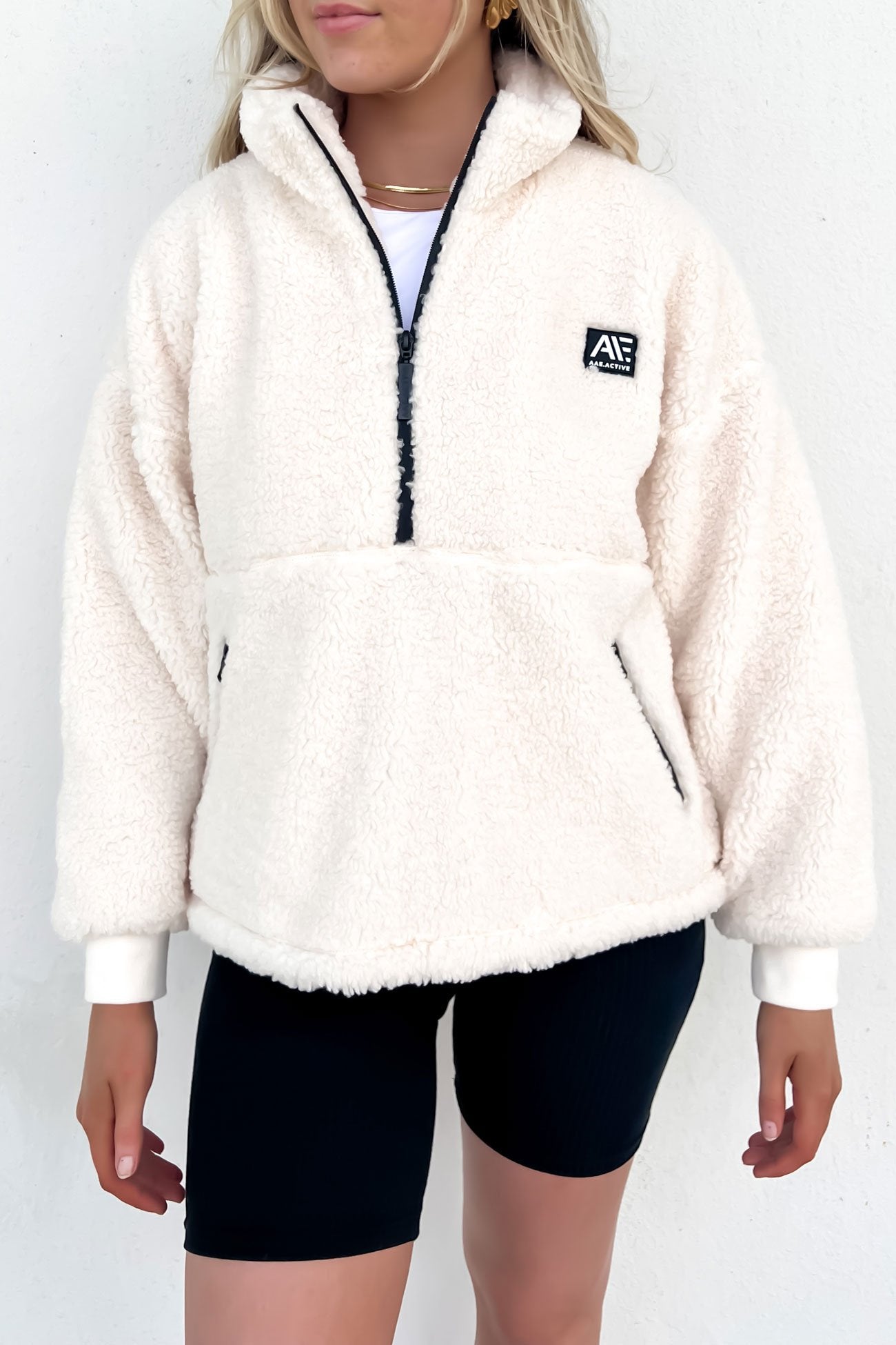 Amara Quarter Zip Teddy
