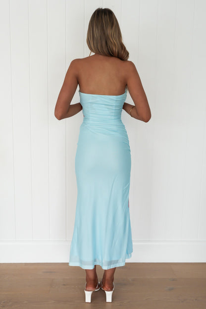 Amyra Maxi Dress Blue Lotus