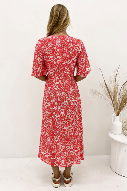Ankara Dress Floral Print