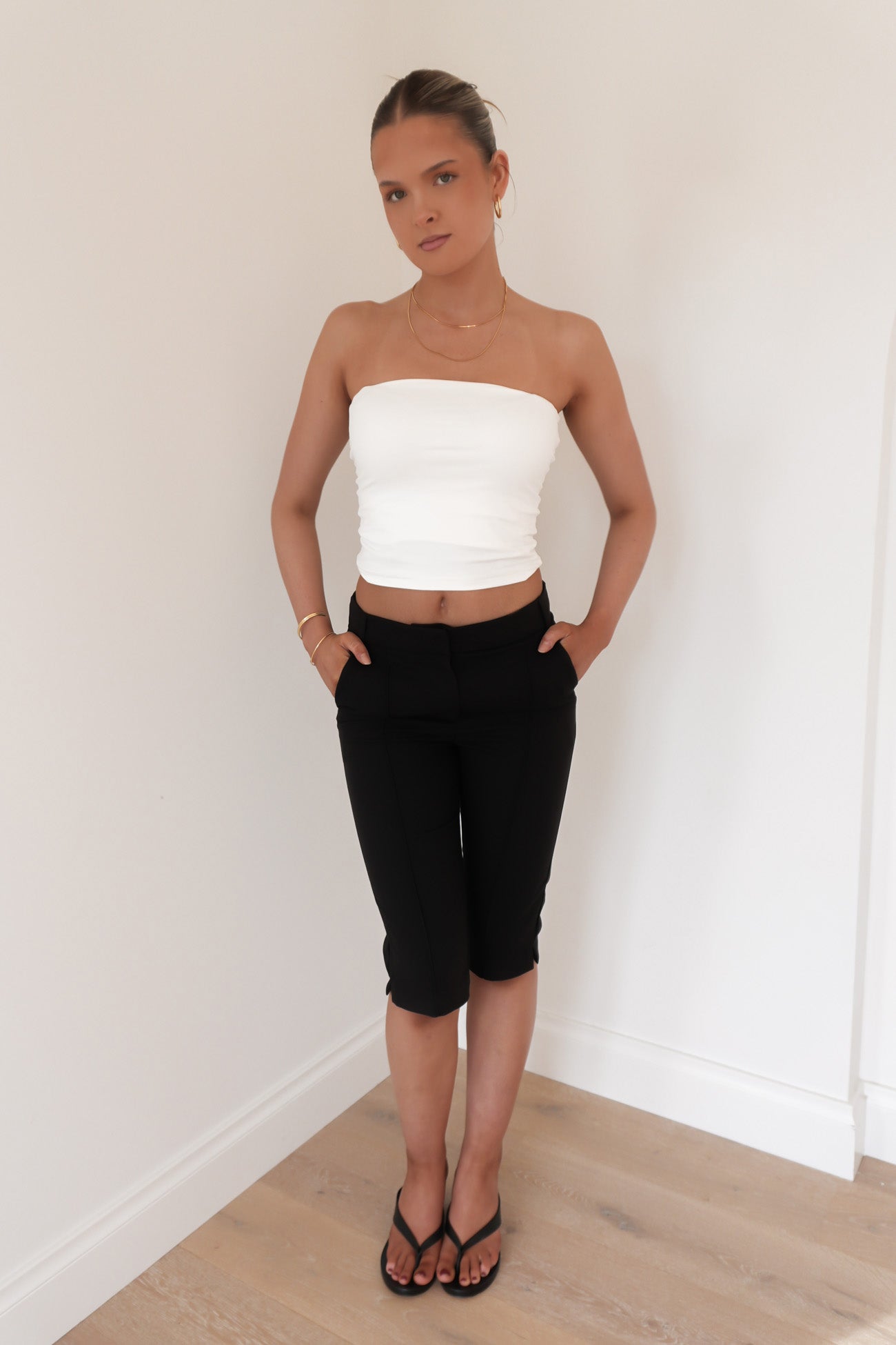 Anna Capri Pant Black