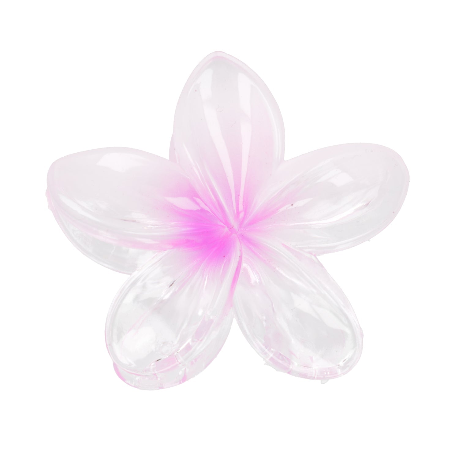 Hibiscus Flower Hair Clip - Pink