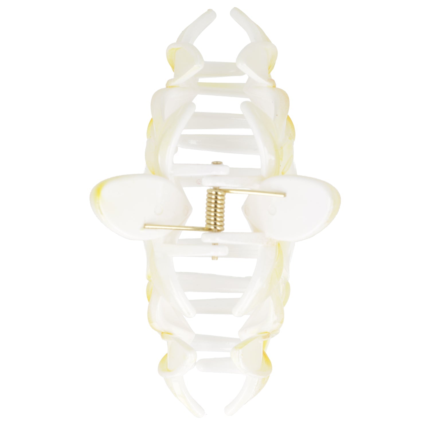 Hibiscus Flower Trio Hair Clip - Yellow