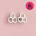 Honeycomb Stud Earrings