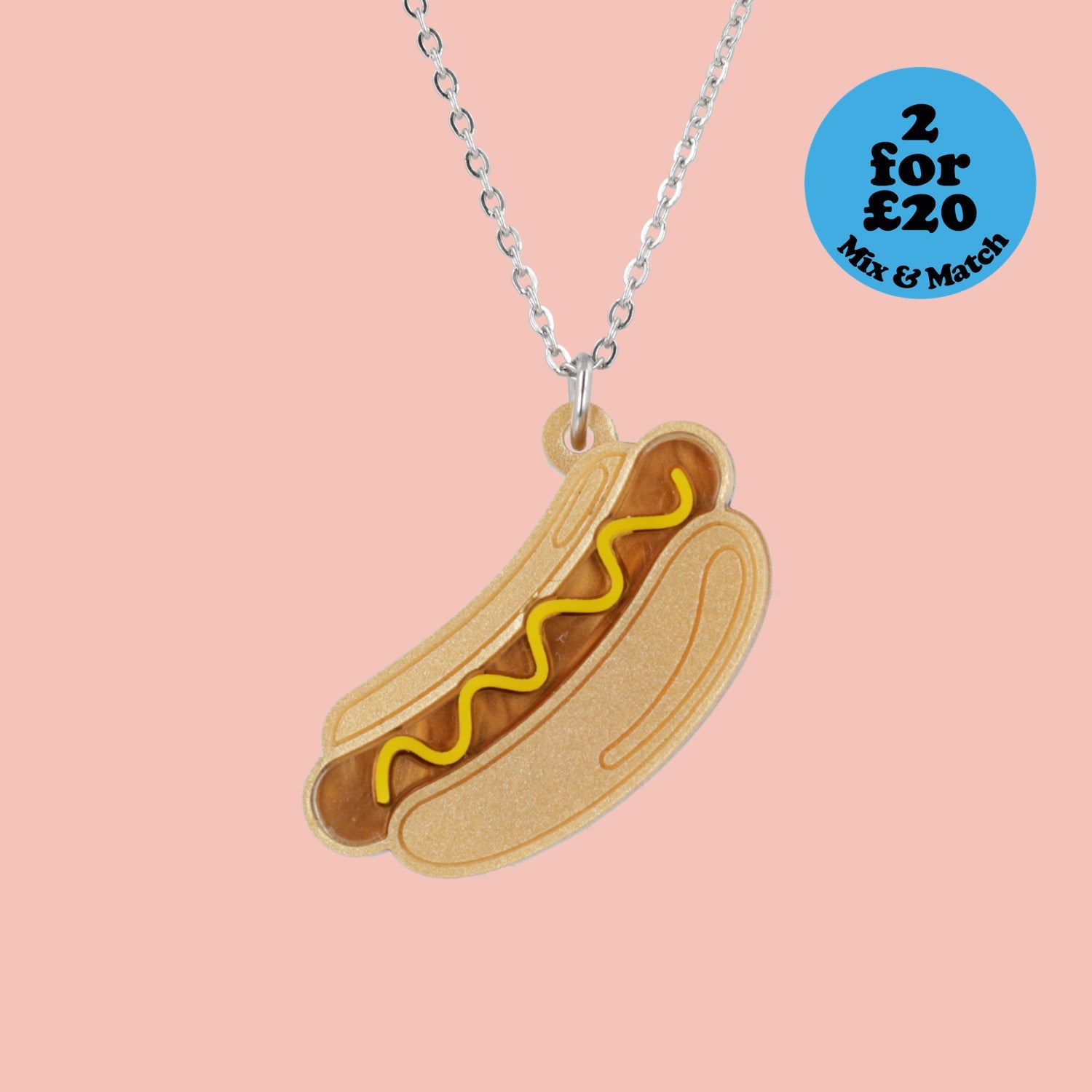 Hot Diggity Dog Necklace