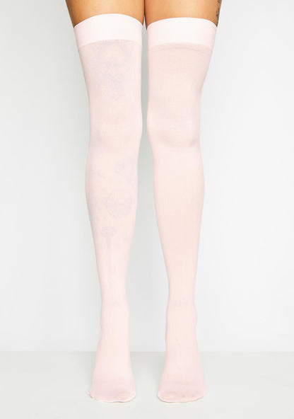 Angel Of Mine Sheer Thigh Highs