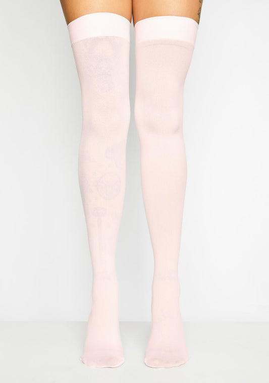 Angel Of Mine Sheer Thigh Highs