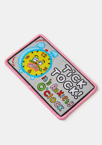 Anxiety Clock Patch