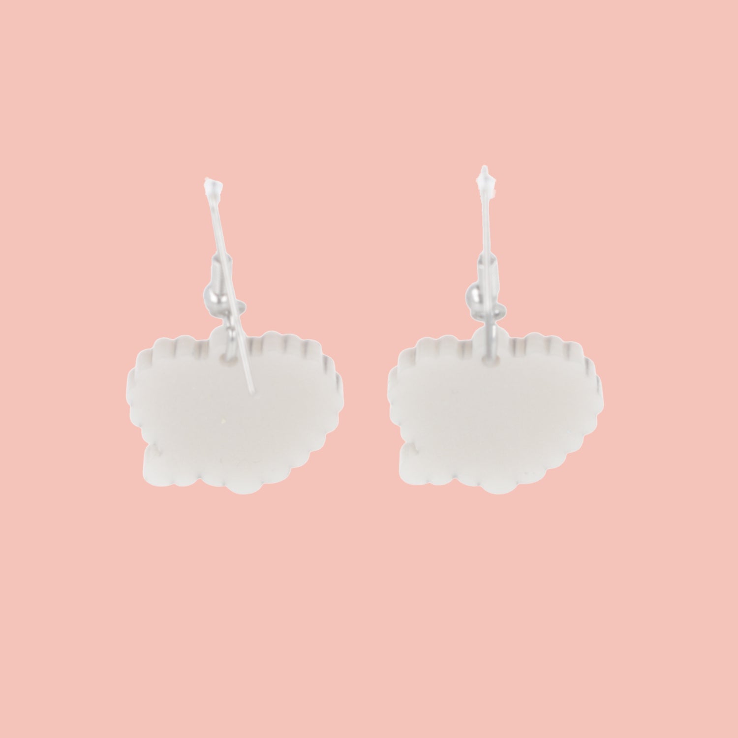 I Give You This Rose Cat Earrings