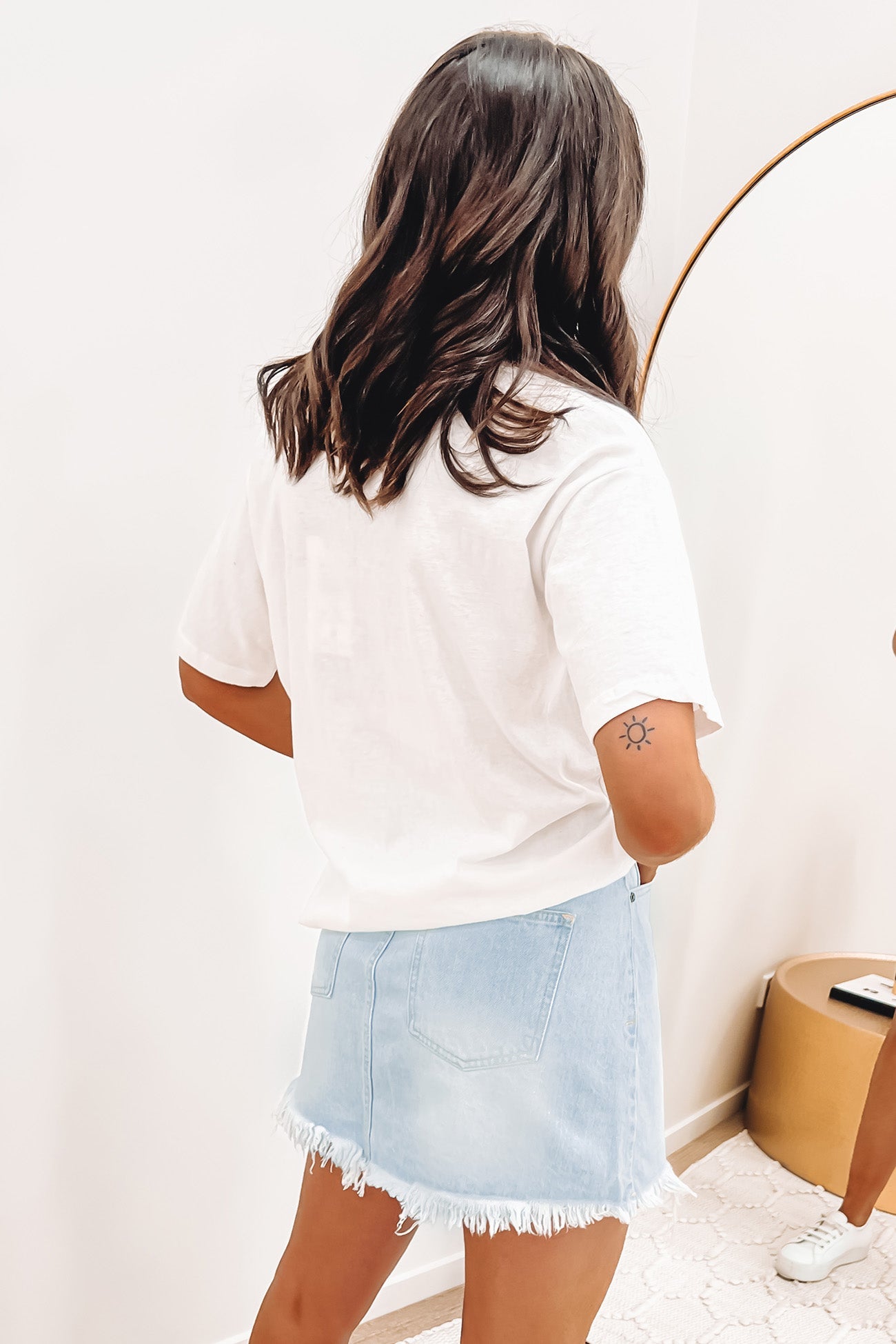 AAE Linen Tee White