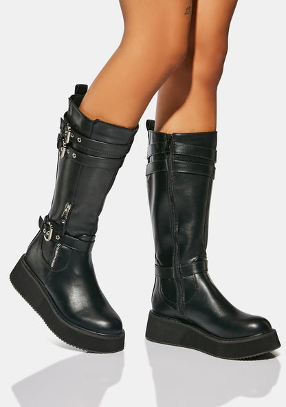 Apex Buckle Boots