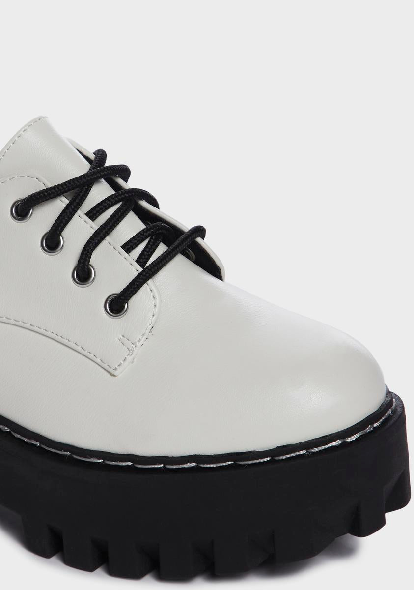 Angel Trading Places Platform Oxfords