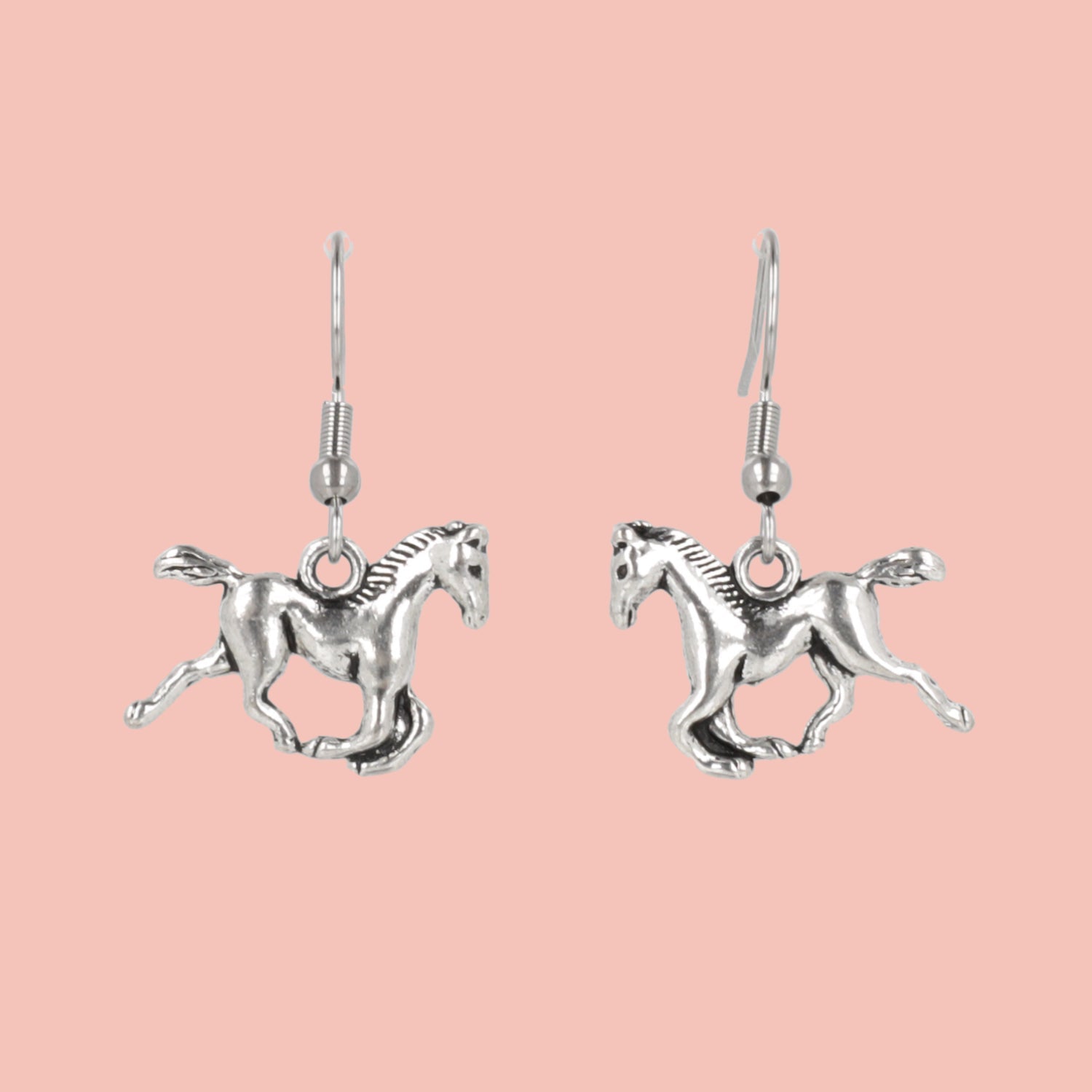 Horsin' Around Horse Earrings