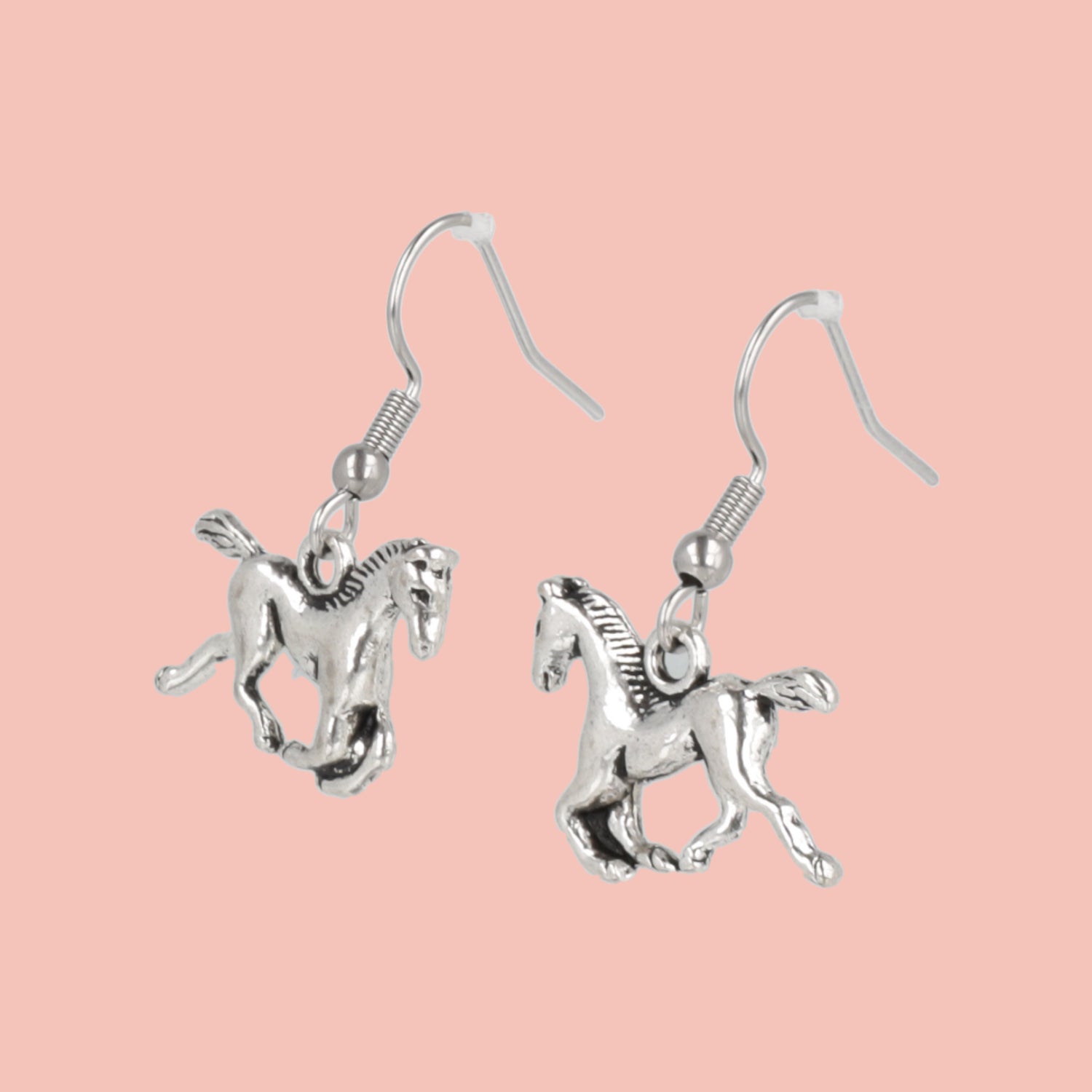 Horsin' Around Horse Earrings