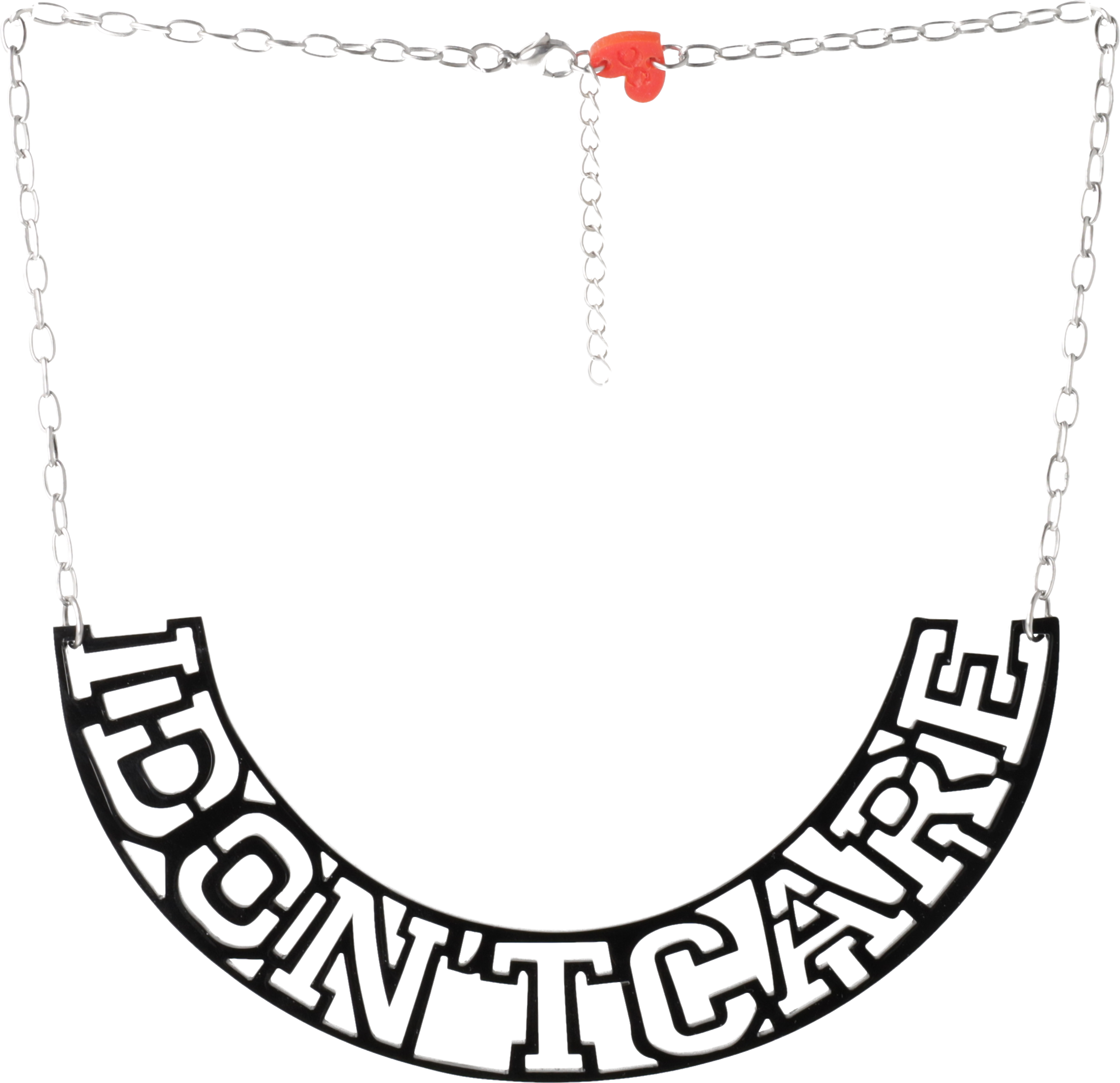 I Don't Care Necklace