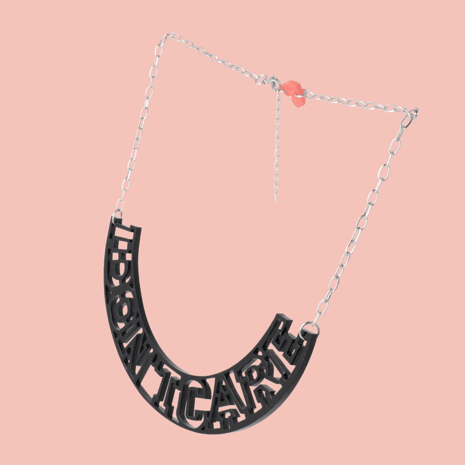 I Don't Care Necklace