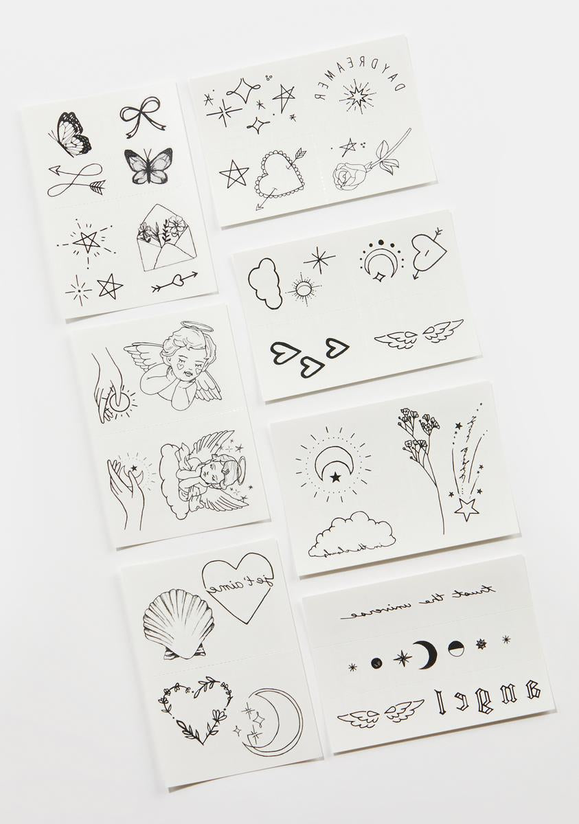 Angelic Temporary Tattoo Pack