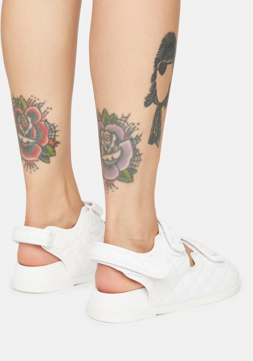 Angel Carmen Quilted Flat Sandals