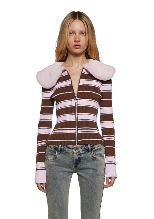 Another Love Song Zip-Up Cardigan