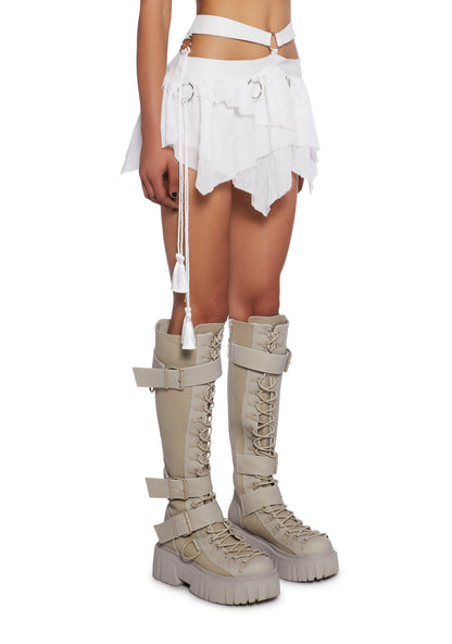 Among The Dunes Mini Skirt